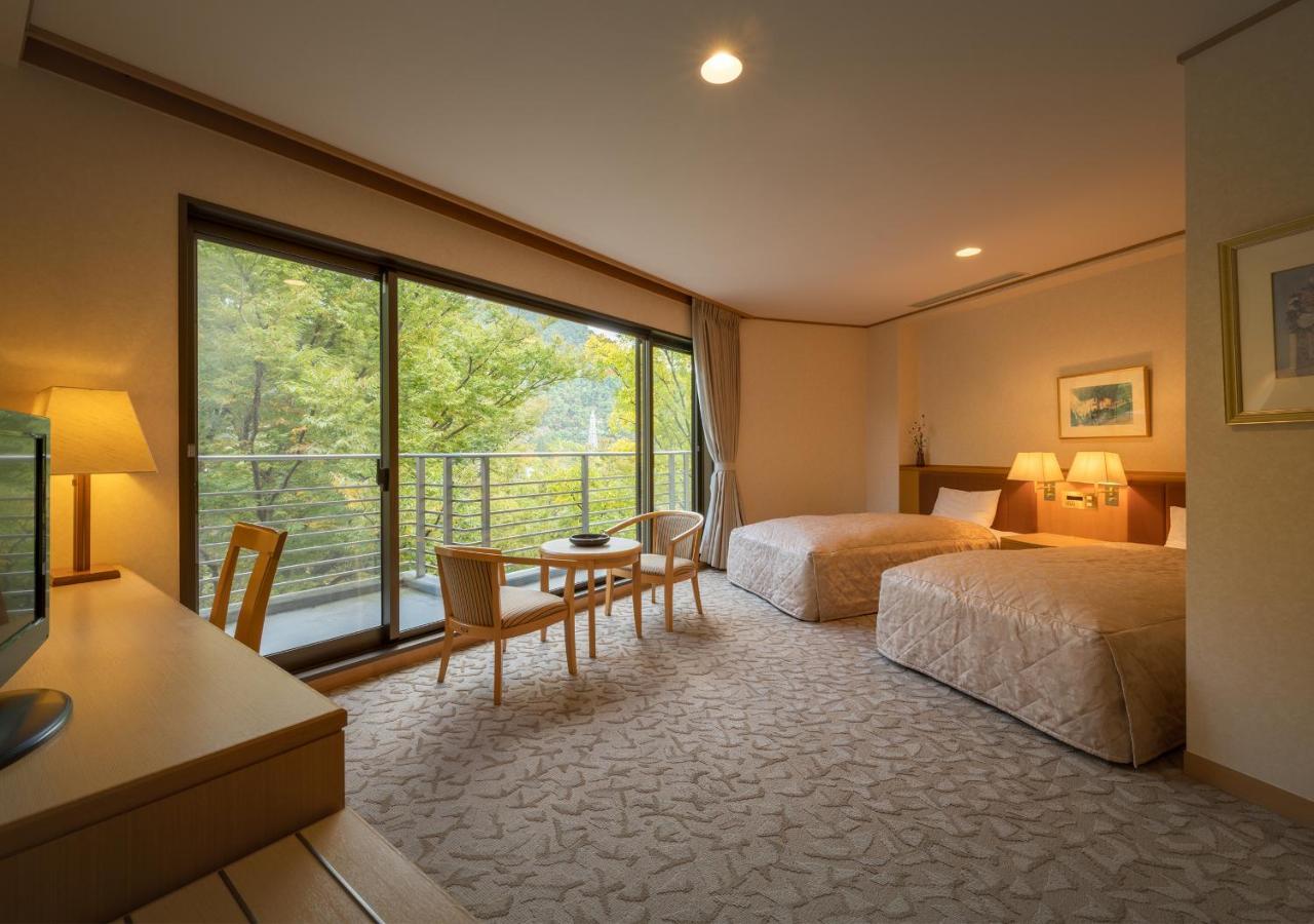 Iizaka Onsen Surikamitei Ohtori Hotell Fukushima  Eksteriør bilde